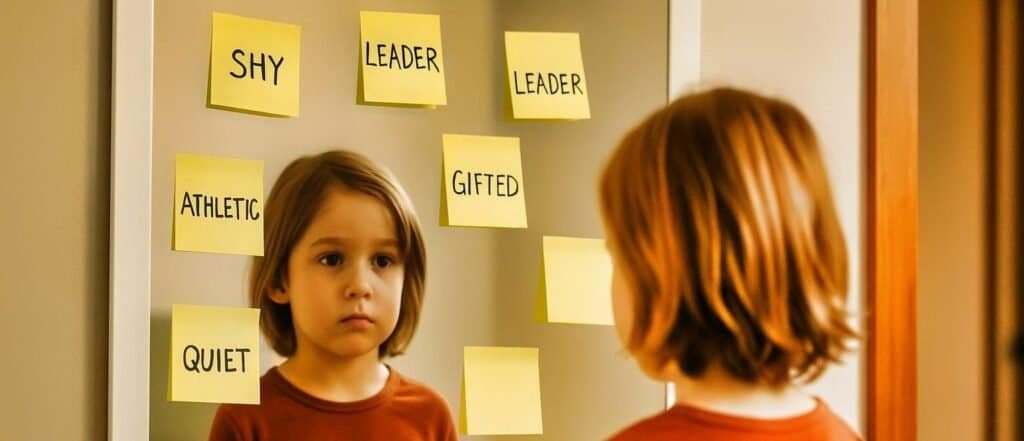 labeling children